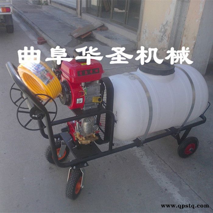 果园除草打药机 高低压喷雾打药机 汽油泵农田打药车图3