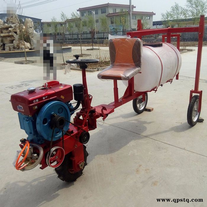 新款农用大容量汽油泵打药车 园林专用高效推车式喷雾器 葡萄园打药除虫喷雾机图2