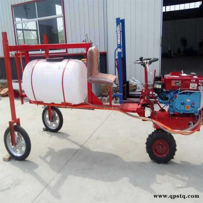 新款农用大容量汽油泵打药车 园林专用高效推车式喷雾器 葡萄园打药除虫喷雾机图8
