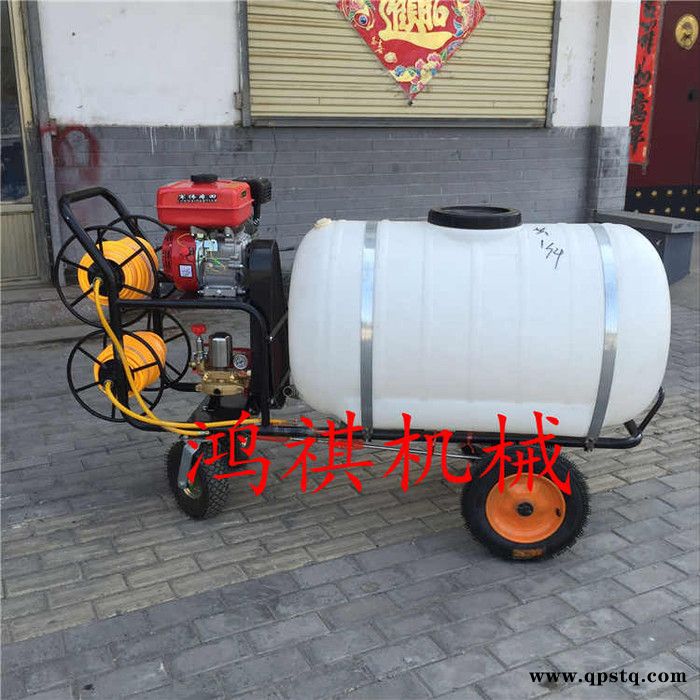 高射程打药机  汽油泵打药车 远程高压打药机 大容量汽油喷雾器图7