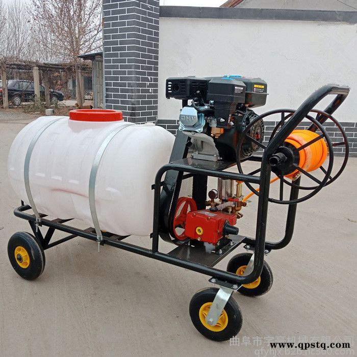 供应电动打药机 稻麦田拉管式喷药机 小型手推蓄电池打药车图8