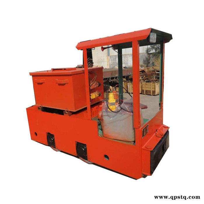 悍博1.5吨蓄电池矿用电机车 窄轨架线式工矿电机车 蓄电池电机车图2