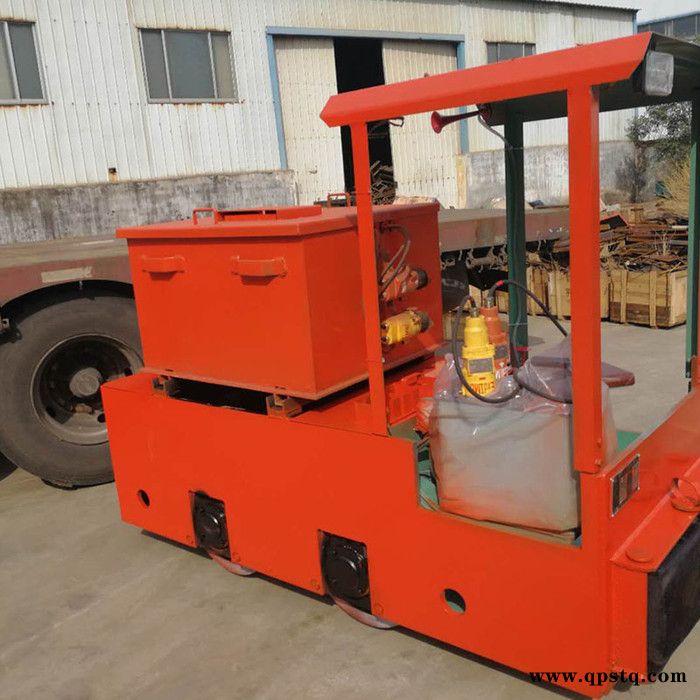 悍博1.5吨蓄电池矿用电机车 窄轨架线式工矿电机车 蓄电池电机车图6