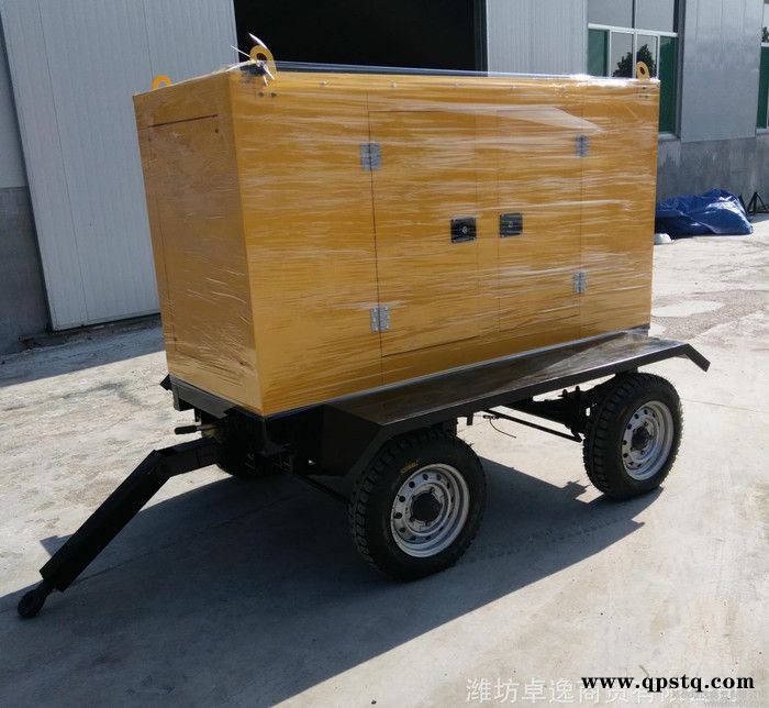 200KW千瓦发电机组 移动拖车型柴油发电机 小型发电机图2