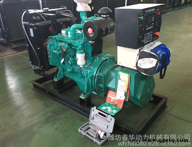 康明斯(4B3.9-G1)发电机组价格 30KW静音柴油发电机 车站用康明斯发电机图3