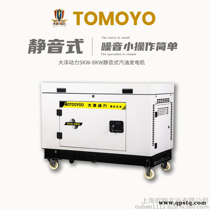 大泽动力发电车用8KW汽油发电机图3