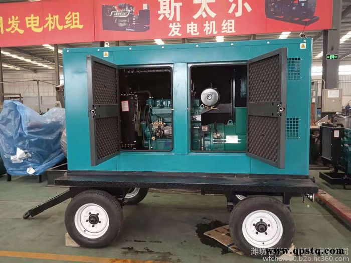 潍柴50KW静音拖车柴油发电机 潍柴发电机价格  潍柴发电机批发 潍柴（WP4.1D66E200）发电机 潍柴拖车电站图7