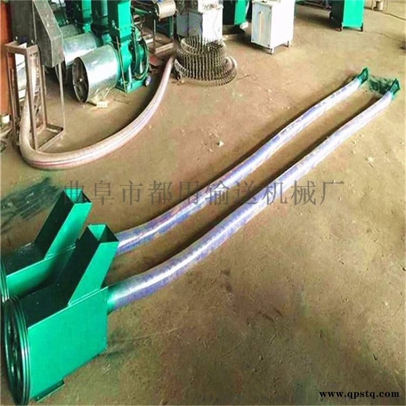 车载吸送机 双管弹簧式抽料机 都用机械玉米气力吸粮图3