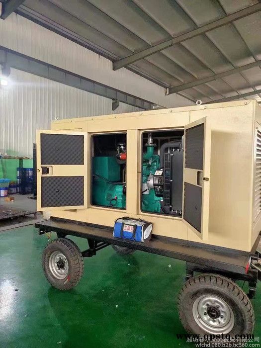 潍柴120KW拖车静音柴油发电机组  内蒙古潍柴发电机WPG165/L9 潍柴自动化发电机 潍柴120KW四保护发电机图4