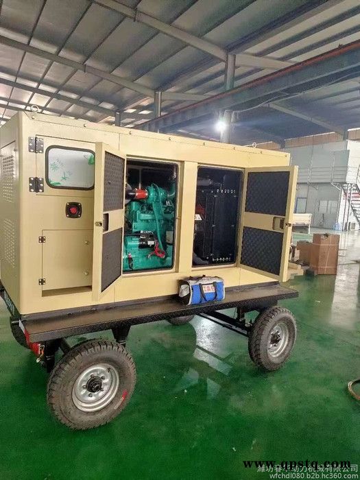 潍柴120KW拖车静音柴油发电机组  内蒙古潍柴发电机WPG165/L9 潍柴自动化发电机 潍柴120KW四保护发电机图5