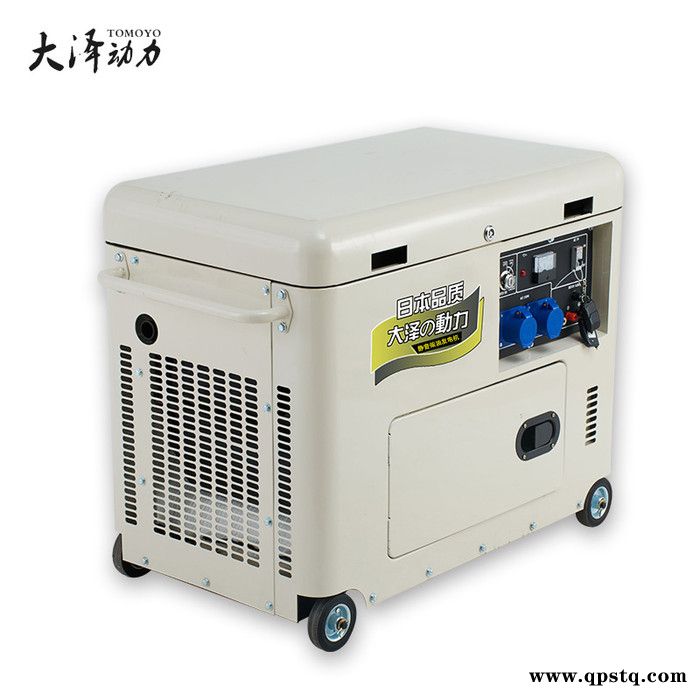 大泽动力7kw柴油发电机冷冻车用图2