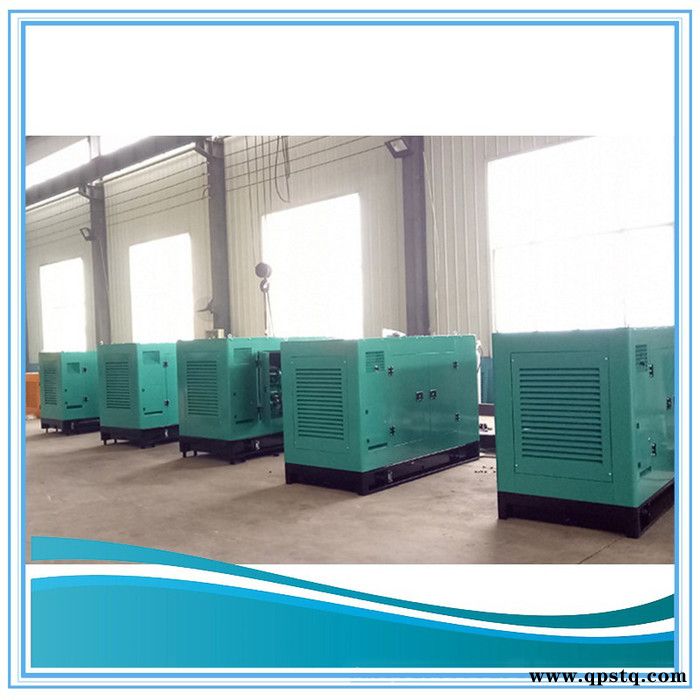 潍坊50KW静音发电机组 移动拖车静音箱发电机组 集装箱发电机组图2