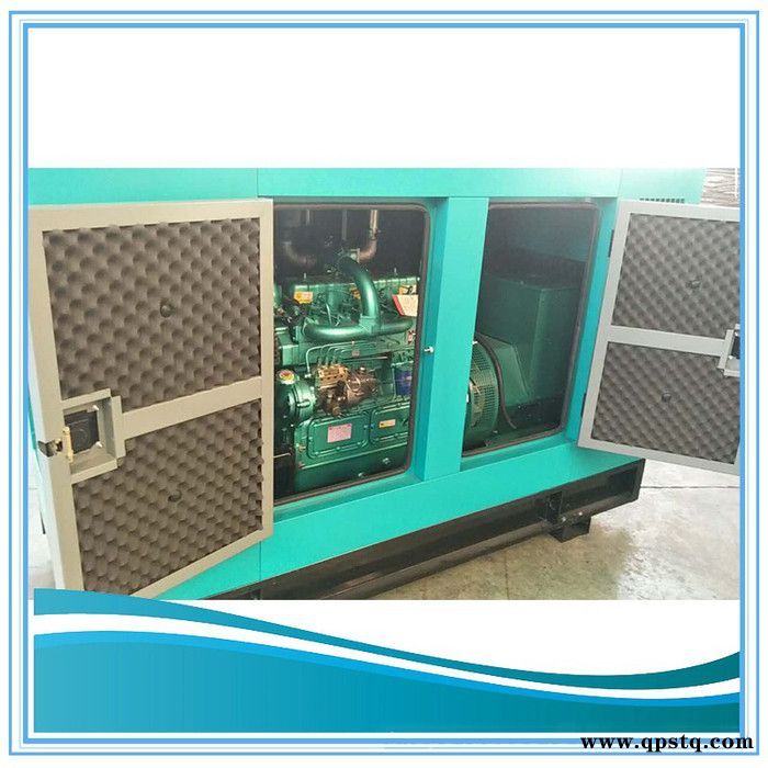 潍坊50KW静音发电机组 移动拖车静音箱发电机组 集装箱发电机组图4