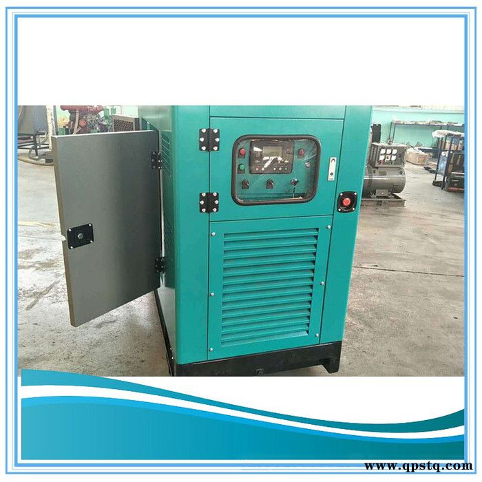 潍坊50KW静音发电机组 移动拖车静音箱发电机组 集装箱发电机组图5