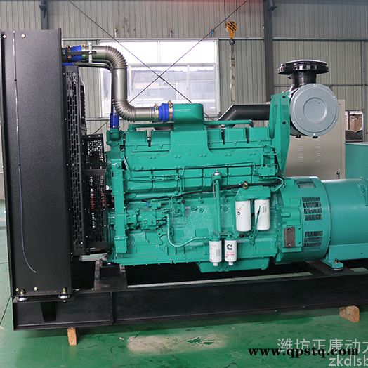 400KW千瓦康明斯柴油发电机组 数控钢筋弯曲中心专用拖车移动式发电机图2