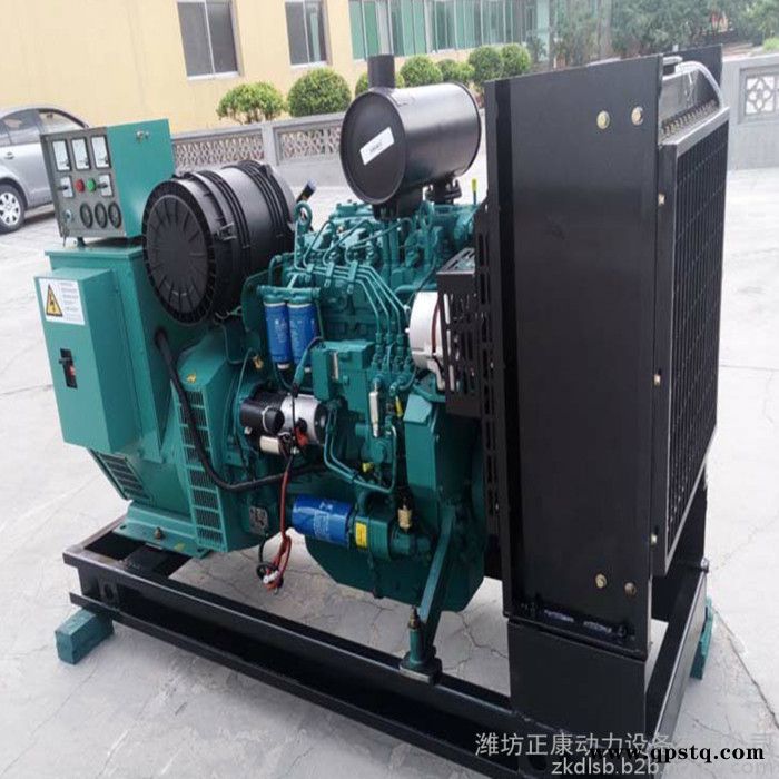 潍柴锐动力70KW防雨罩柴油发电机组 钻井队钻井机械专用移动拖车发电机图4