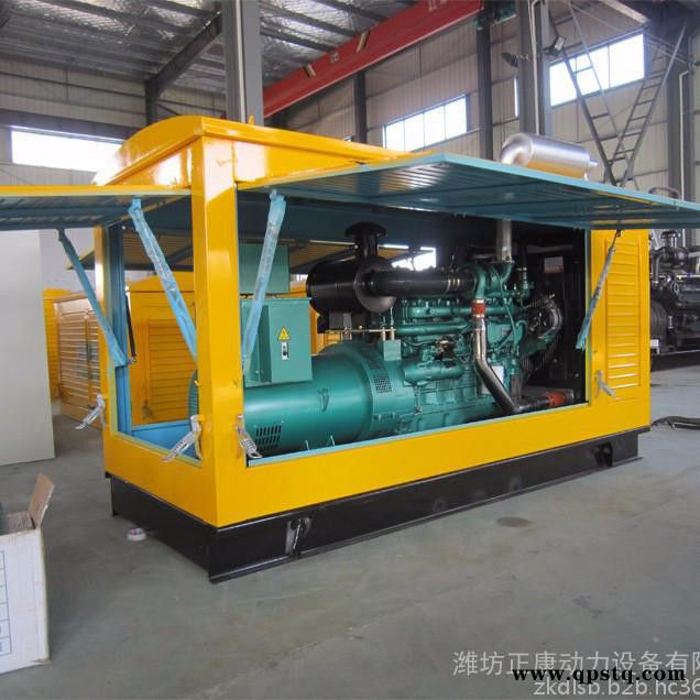 潍柴锐动力70KW防雨罩柴油发电机组 钻井队钻井机械专用移动拖车发电机图3