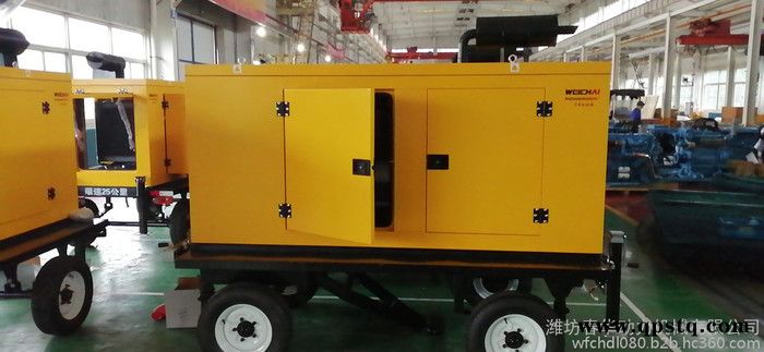 潍柴20KW拖车电站 潍柴发电机WPG27.5T1  潍柴发电机价格 潍柴（WP2.3D33E200）发电机图3