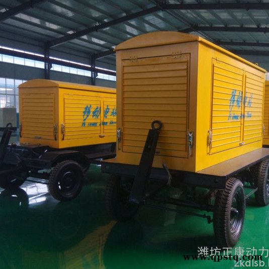 沃尔沃300kw千瓦大型柴油发电机组 三相自动化发电机 工地备用移动拖车发电设备图4