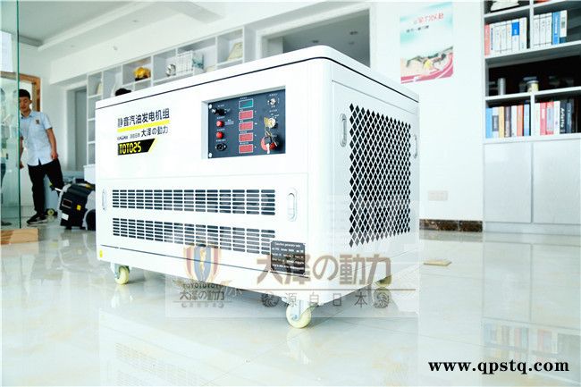豪车25kw静音汽油发电机图2