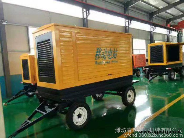 WEICHAI/潍柴50KW移动拖车柴油发电机 潍柴道依茨发动机WP4D66E200 纯铜无刷电机 潍坊发电机图3