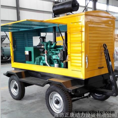 沃尔沃300kw千瓦柴油发电机组 移动拖车式发电机 工程施工备用保质量图4