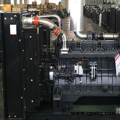 450kw上柴柴油发电机 380v自励磁大功率应急备用移动拖车式发电机组图2