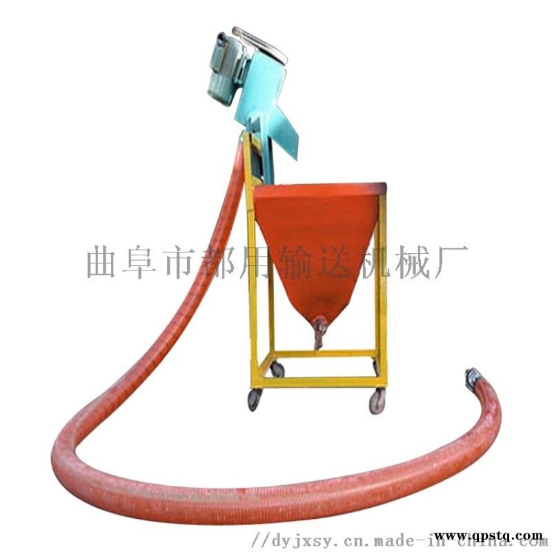 抽灰机 双驱软管给料机 六九重工 小型弹簧式吸粮机图2