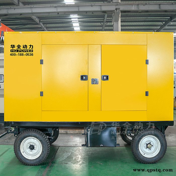 玉柴100kw发电机组 100kw发电机 100kw玉柴移动柴油发电机组 四轮拖车发电机 YC6B155L-D21系列图5