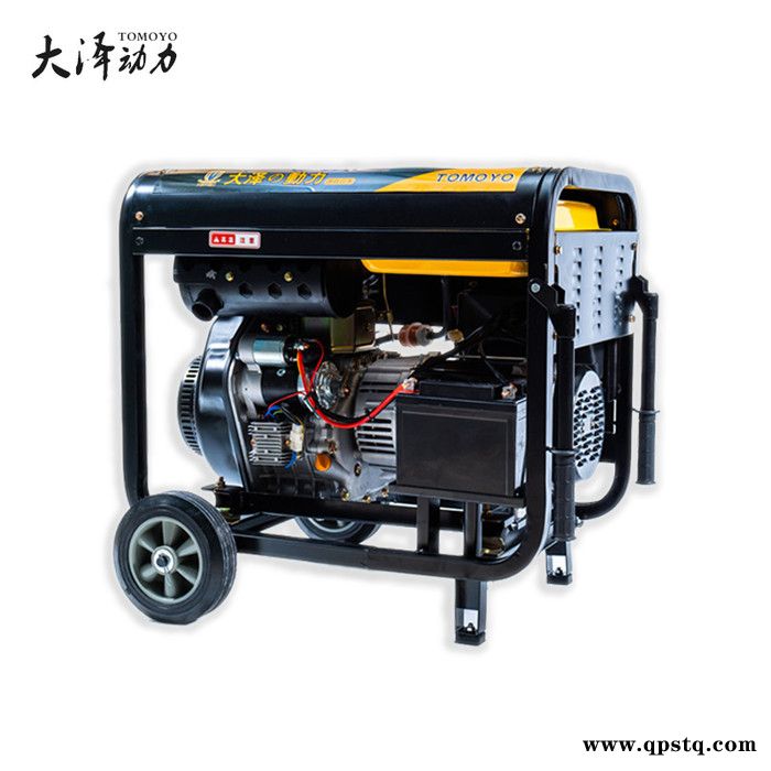 野外手推车式5千瓦柴油发电机图2