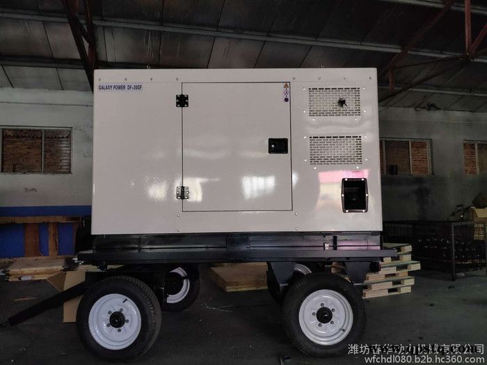 潍柴柴油发电电焊一体机 40KW柴油发电机 汽油发电电焊一体机 潍柴拖车静音发电机 400电焊机价格发电机图5