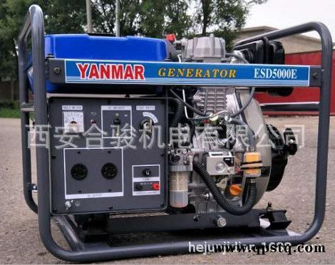 雅马哈EDL5000E/EDL5000TE柴油发电机 雅马哈5KW柴油便携发电机 车载柴油发电机 便携式图2