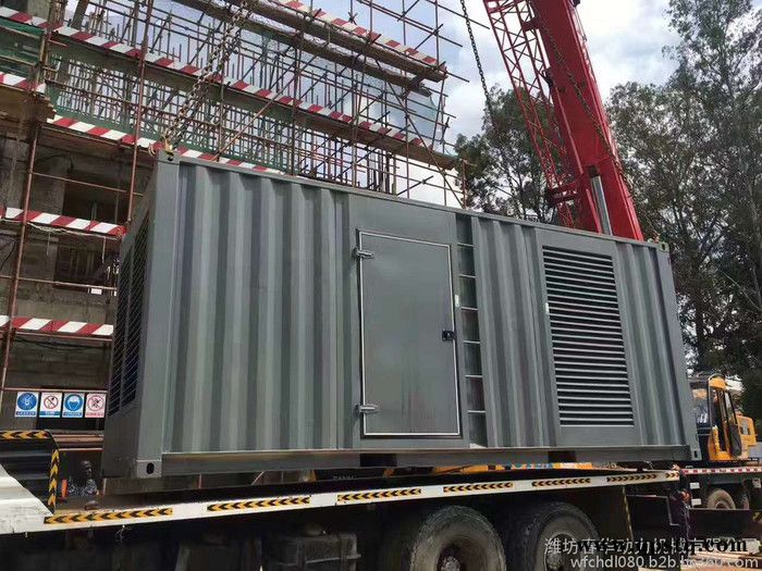 潍柴800KW柴油发电机 静音集装箱式柴油发电机 800KW柴油发电机价格 汽车4S店用柴油发电机图2