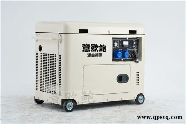 便携式7kw柴油发电机 静音箱体式柴油发电机 意欧鲍Y790PMS发电机车载图2