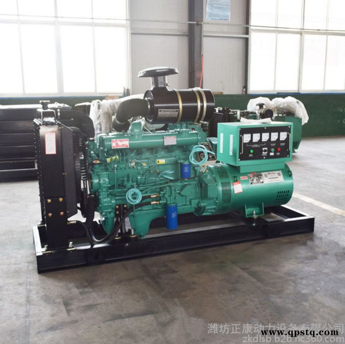 潍坊75kw千瓦柴油发电机组 窑炉厂炉料厂备用发电机 可配移动拖车图2