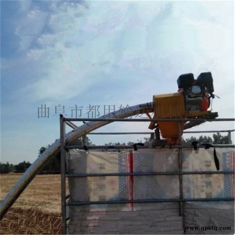 厂家  农场补仓用输送机 小型弹簧式吸粮机图4