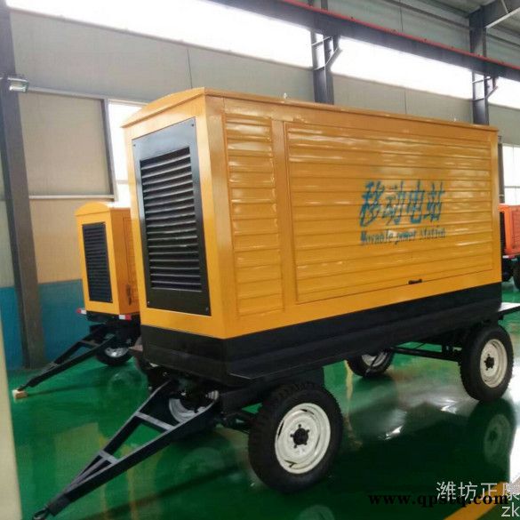 广西玉柴200kw移动牵引式拖车柴油发电机组 250KVA大型柴油发电机图5