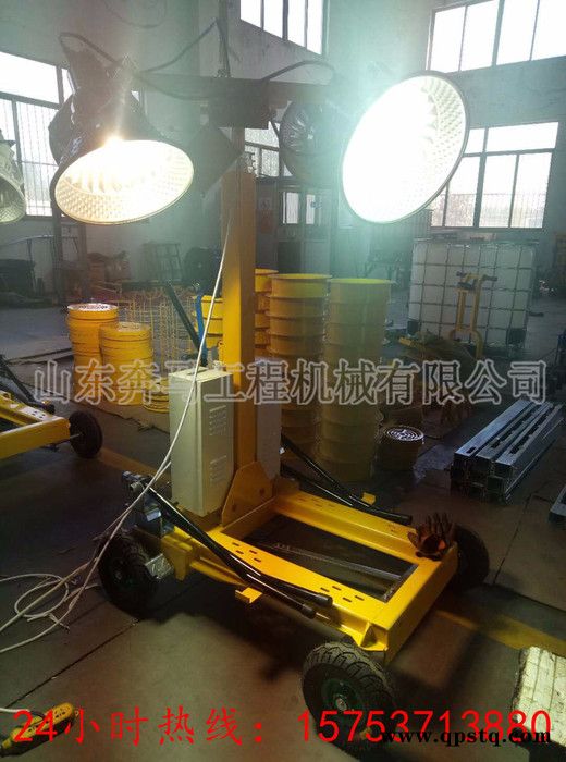 应急抢险施工照明车 移动型1000w照明车 可装柴油发电机照明车大量批发图3