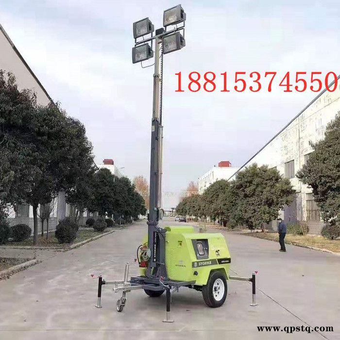 移动照明车系列产品 山东工业照明车 柴油发电机移动灯塔 工程照明车图4