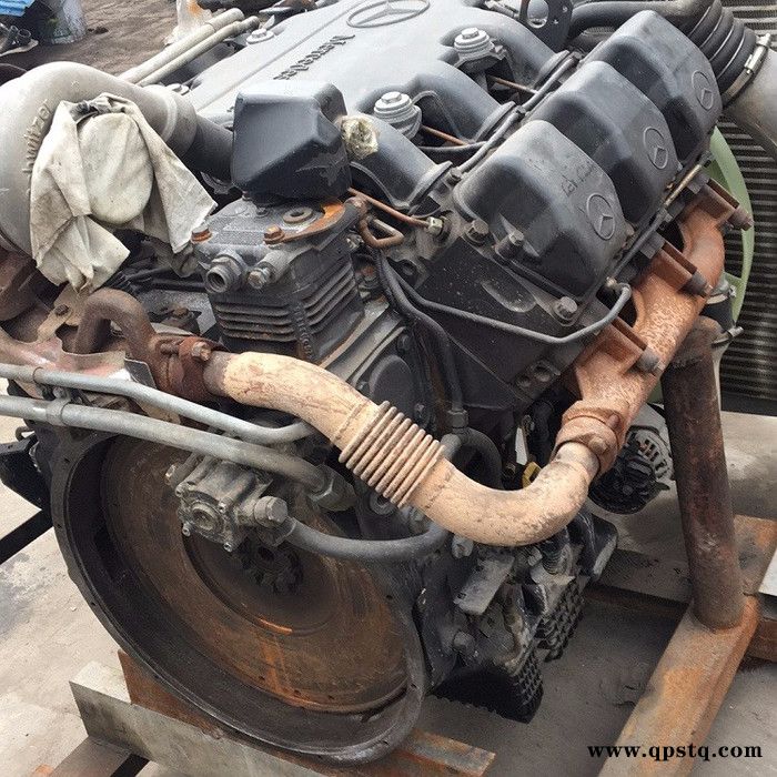 奔驰泵车配件发电机皮带涨紧轮奔驰泵车配件 奔驰发动机总成图6