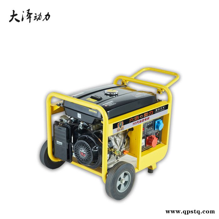 大泽动力 3KW汽油发电机开架式风冷220V 选配380V TO3200ET 单缸四冲程手/电启动家用车载移动便携式小型图8
