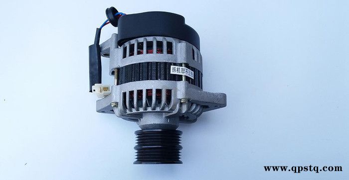 奇瑞QQ1.1L发电机 JF168Q 14V 65A  8槽 汽车发电机总成图2