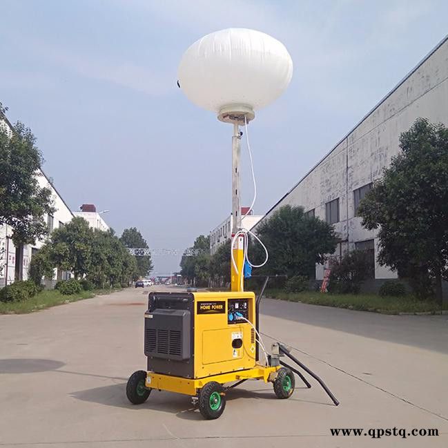 青岛户外移动9m灯塔厂家 拖车式工程抢险照明灯车 应急柴油发电机灯塔 手推式照明车厂家图2