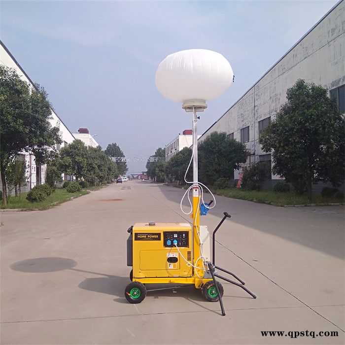 青岛户外移动9m灯塔厂家 拖车式工程抢险照明灯车 应急柴油发电机灯塔 手推式照明车厂家图4