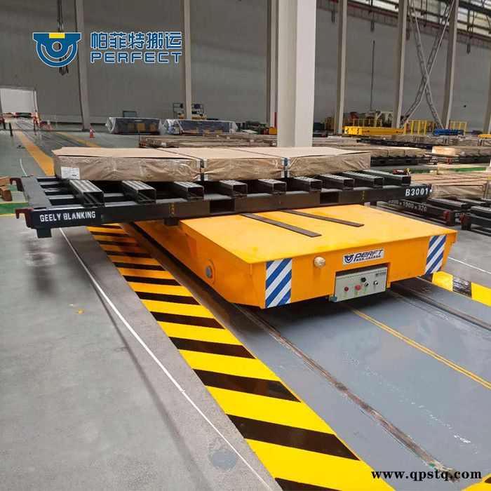 电动平板车变压器车间轨道运输车轨道电动平车蓄电池重型转运车图3