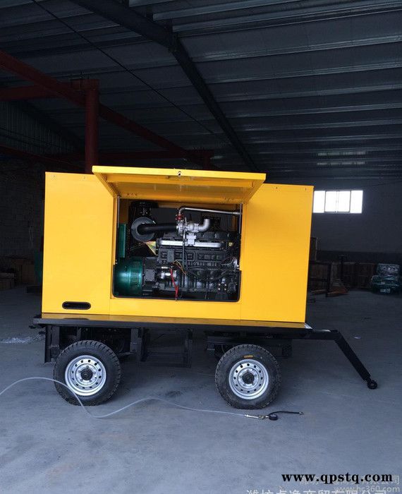 山东100KW移动拖车 发电机组 适用于工厂医院等备用 柴油发电机 拖车发电机组图3