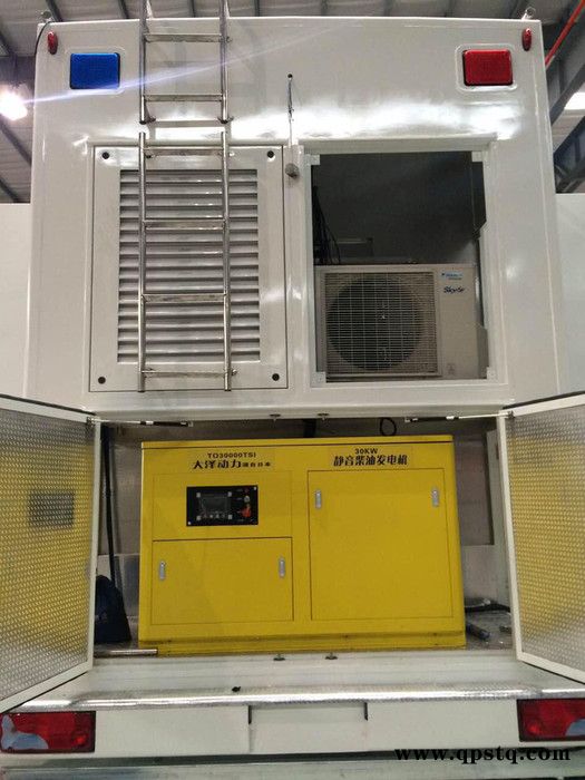 40KW车载静音柴油发电机改装房车图4
