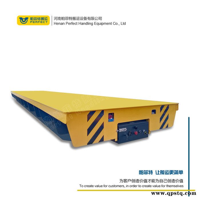 大吨位电动轨道平车轨道蓄电池平板车载重20吨平板车物料运输车图3