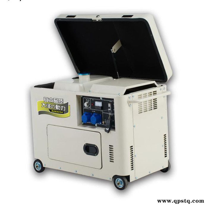 车辆用5KW静音柴油发电机 大泽动力TO6800ET-J图3