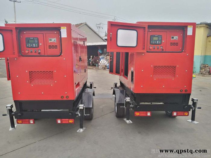 潍柴24KW柴油发电电焊一体机  汽油发电电焊一体机 潍柴拖车静音发电机 400A电焊机价格图6